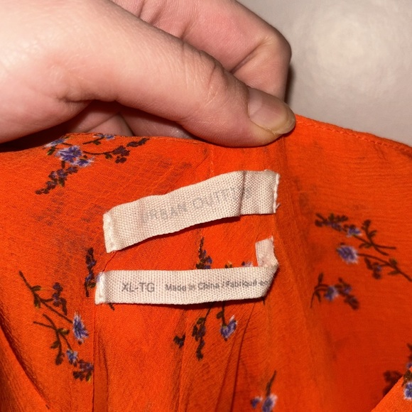 🥻{PRICE FIRM} Vtg. UO Heidi Ruffle Maxi Dress - Picture 5 of 6